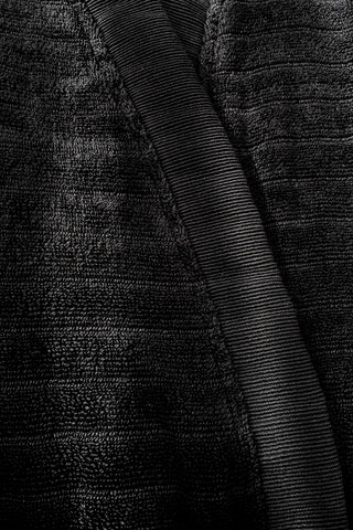 Heckettlane Badjas Prestige Night Black - 100% Katoen