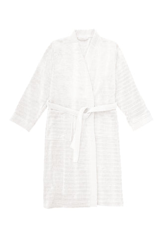 Heckettlane Badjas Prestige White - 100% Katoen