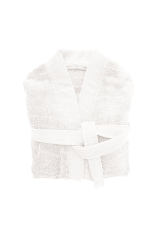 Heckettlane Badjas Prestige White - 100% Katoen