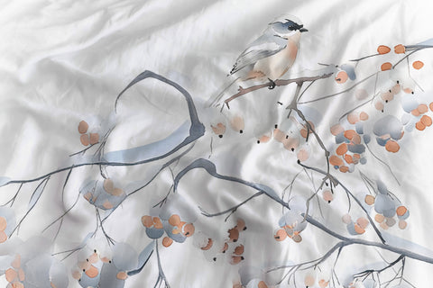 Heckettlane Dekbedovertrek Keno White - 100% Katoen-Satijn