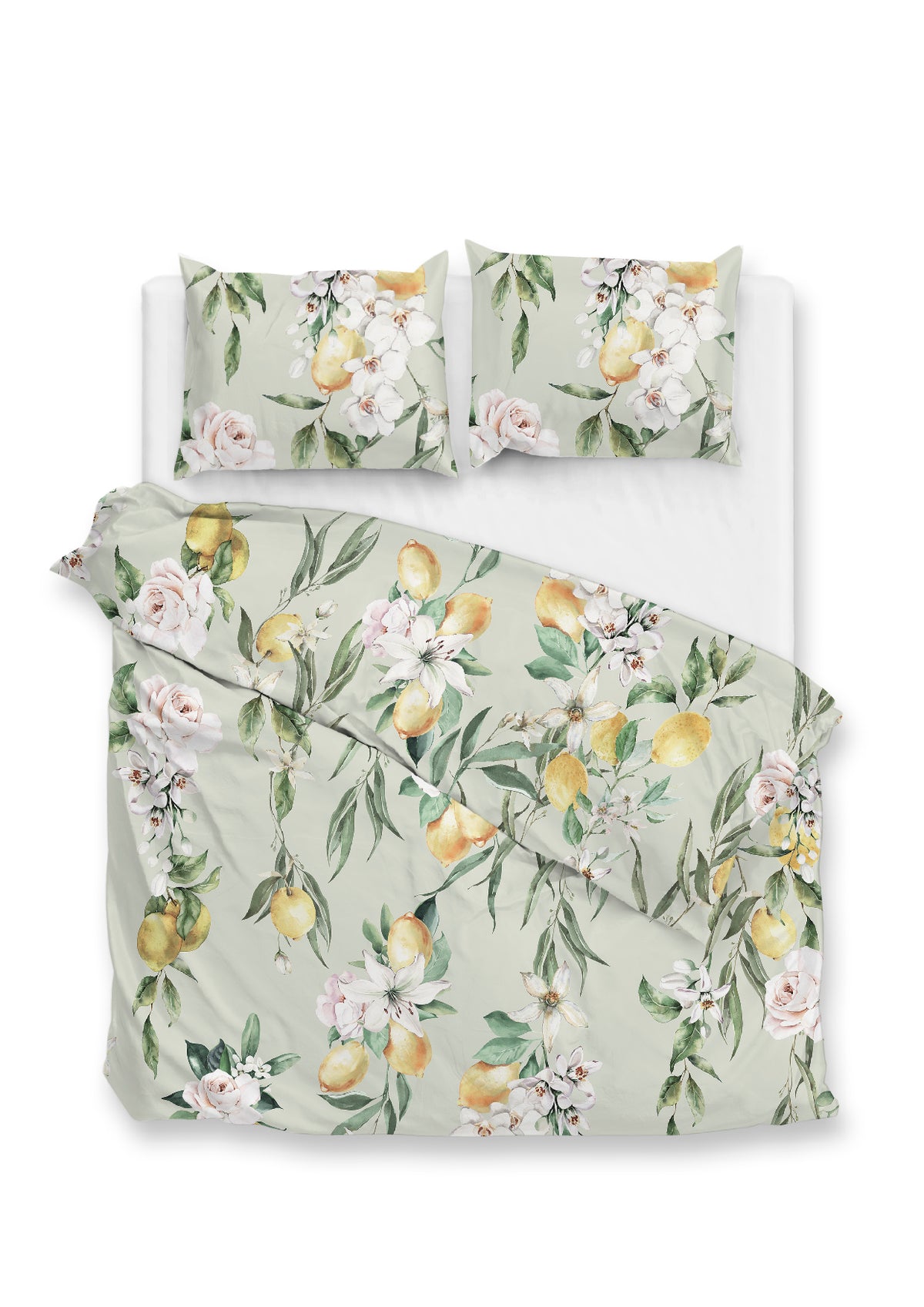 Zohome Dekbedovertrek Limone Green - 100% Microvezel