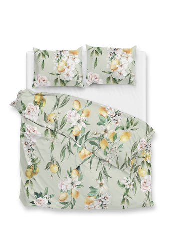 Zohome Dekbedovertrek Limone Green - 100% Microvezel