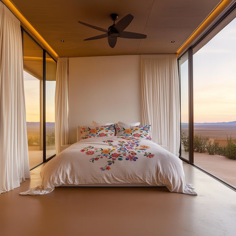 Heckettlane Dekbedovertrek Luz Multi - 100% Katoen-Satijn