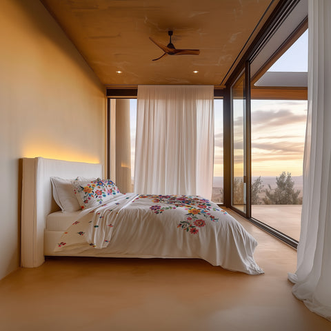 Heckettlane Dekbedovertrek Luz Multi - 100% Katoen-Satijn