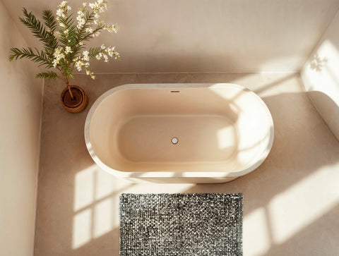 Zohome Badmat Massimo Classic Anthracite - 55% Katoen 45% Polyester