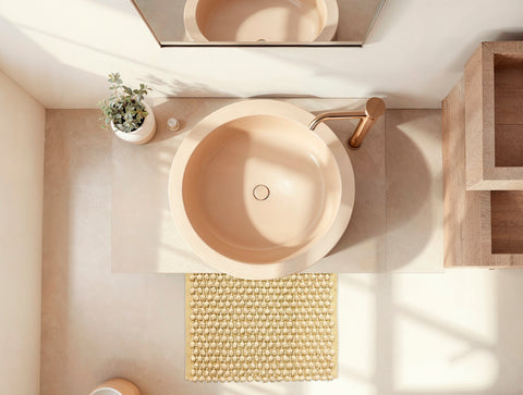 Zohome Badmat Mauro Forest Sand - 40% Katoen 60% Polyester