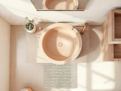 Zohome Badmat Mauro Off-white - 40% Katoen 60% Polyester