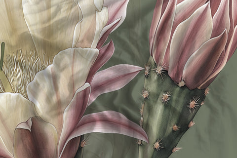 Heckettlane Dekbedovertrek Mesa Forest Green - 100% Katoen-Satijn