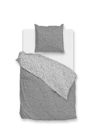 Zohome Dekbedovertrek Pantera Grey - 100% Microvezel