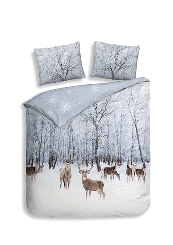 Heckettlane Dekbedovertrek Pelle Natural - 100% Katoen-Satijn