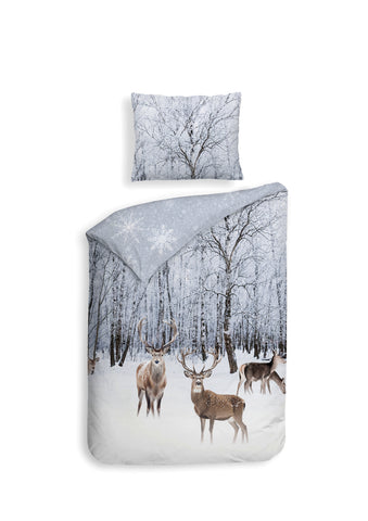 Heckettlane Dekbedovertrek Pelle Natural - 100% Katoen-Satijn