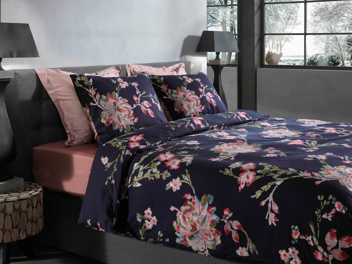 Heckettlane Dekbedovertrek Daisy - 100% Katoen-Flanel