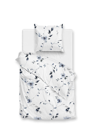 Zohome Dekbedovertrek Runa White - 100% Katoen-Flanel
