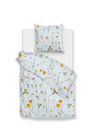 Zohome Dekbedovertrek Savio Powder Blue - 100% Katoen