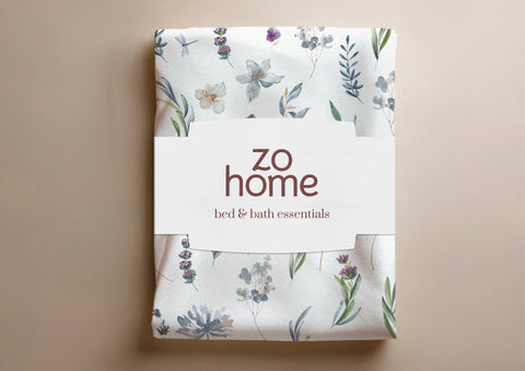 Zohome Dekbedovertrek Severine White - 100% Katoen