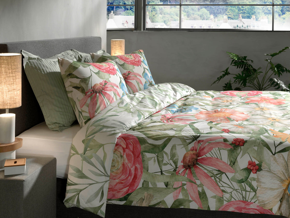 Heckettlane Dekbedovertrek Svea - 50% Bamboo 50% Percale