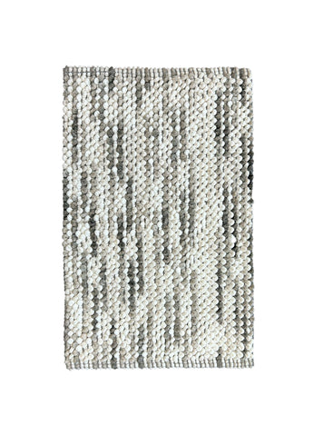 Zohome Badmat Vasco Glacier Grey - 45% Katoen 55% Polyester
