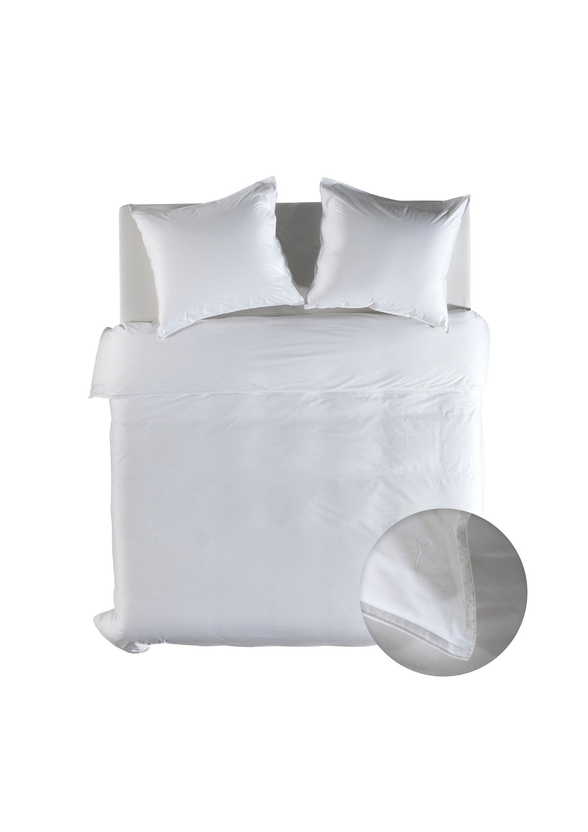 Yellow Dekbedovertrek Suite Zermatt Blanc de Blanc - 100% Katoen-Twill