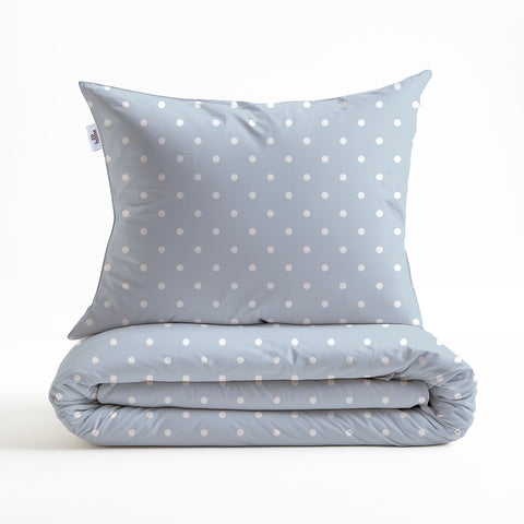 Zohome Dekbedovertrek Punta di Cotone Powder Blue - 100% Katoen