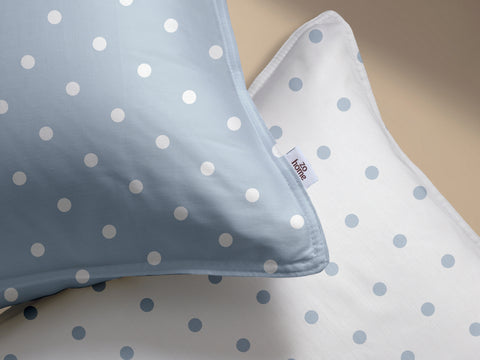 Zohome Dekbedovertrek Punta di Cotone Powder Blue - 100% Katoen