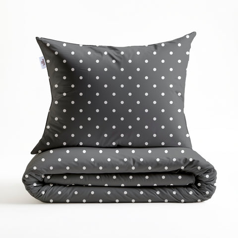 Zohome Dekbedovertrek Punta di Cotone Pewter Grey - 100% Katoen