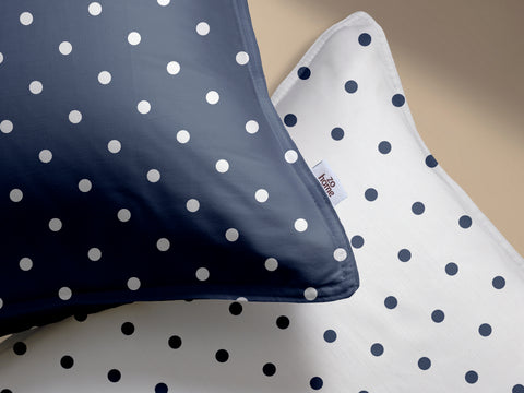 Zohome Dekbedovertrek Punta di Cotone Maritime Blue - 100% Katoen
