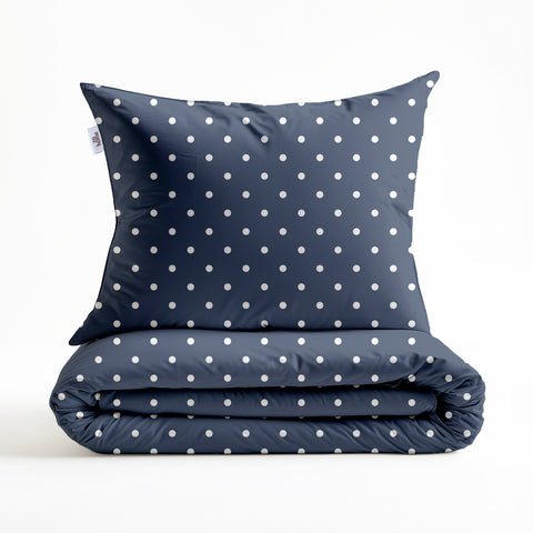 Zohome Dekbedovertrek Punta di Cotone Maritime Blue - 100% Katoen