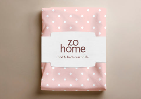 Zohome Dekbedovertrek Punta di Cotone Crystal Pink - 100% Katoen