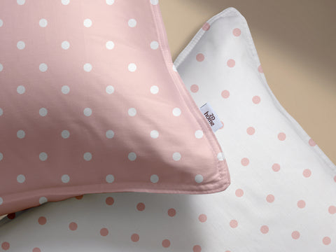 Zohome Dekbedovertrek Punta di Cotone Crystal Pink - 100% Katoen