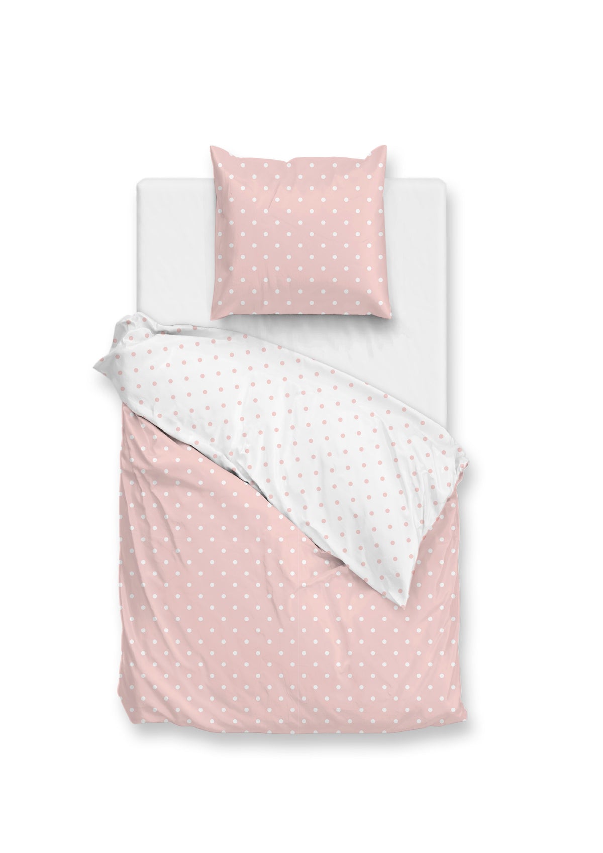 Zohome Dekbedovertrek Punta di Cotone Crystal Pink - 100% Katoen