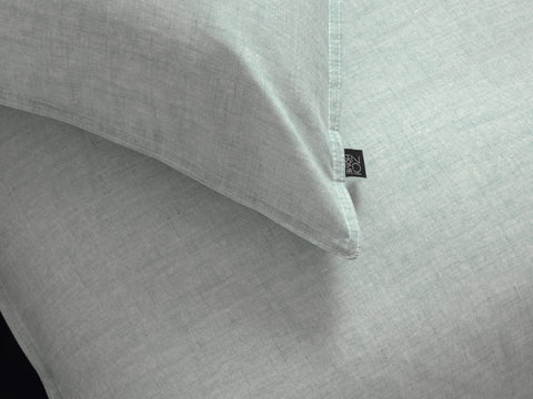 Zohome Dekbedovertrek Lino Mint Green - 100% Katoen