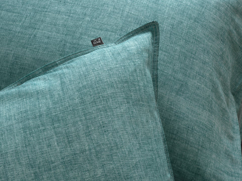 Zohome Dekbedovertrek Lino Emerald Green - 100% Katoen
