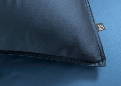 Zohome Dekbedovertrek Satinado Navy Blue - 100% Katoen-Satijn