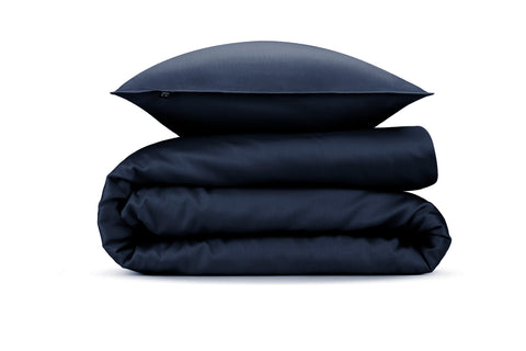 Zohome Dekbedovertrek Satinado Navy Blue - 100% Katoen-Satijn