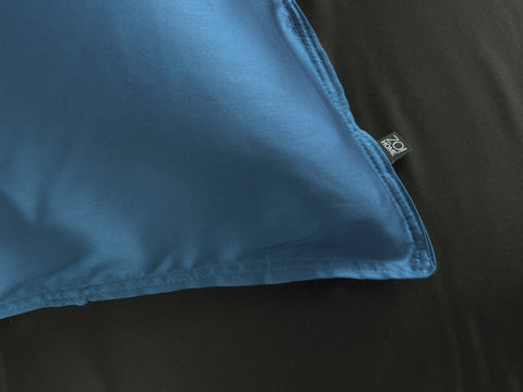Zohome Dekbedovertrek Satinado Evening Blue - 100% Katoen-Satijn