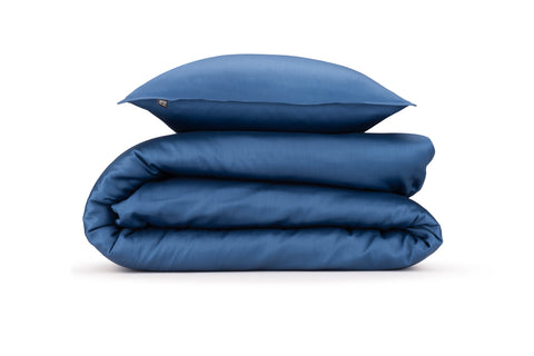 Zohome Dekbedovertrek Satinado Evening Blue - 100% Katoen-Satijn