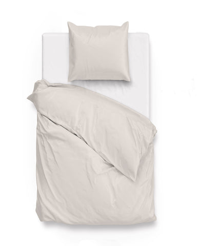 Zohome Dekbedovertrek Satinado Off white - 100% Katoen-Satijn