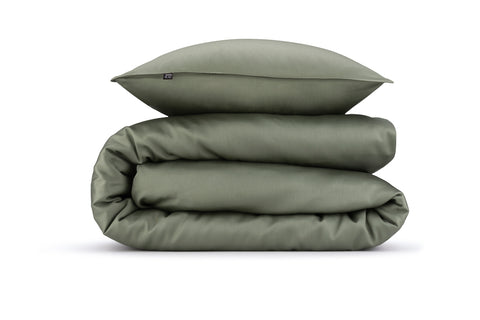 Zohome Dekbedovertrek Satinado Army Green - 100% Katoen-Satijn