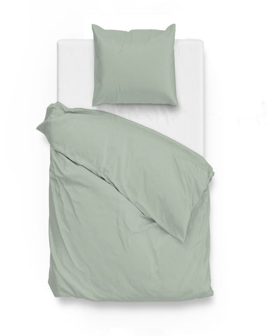 Zohome Dekbedovertrek Satinado Foam Green - 100% Katoen-Satijn