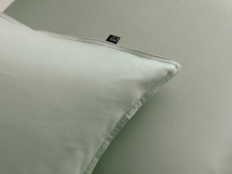 Zohome Dekbedovertrek Satinado Foam Green - 100% Katoen-Satijn