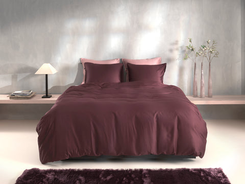 Zohome Dekbedovertrek Satinado Mauve Lilac - 100% Katoen-Satijn