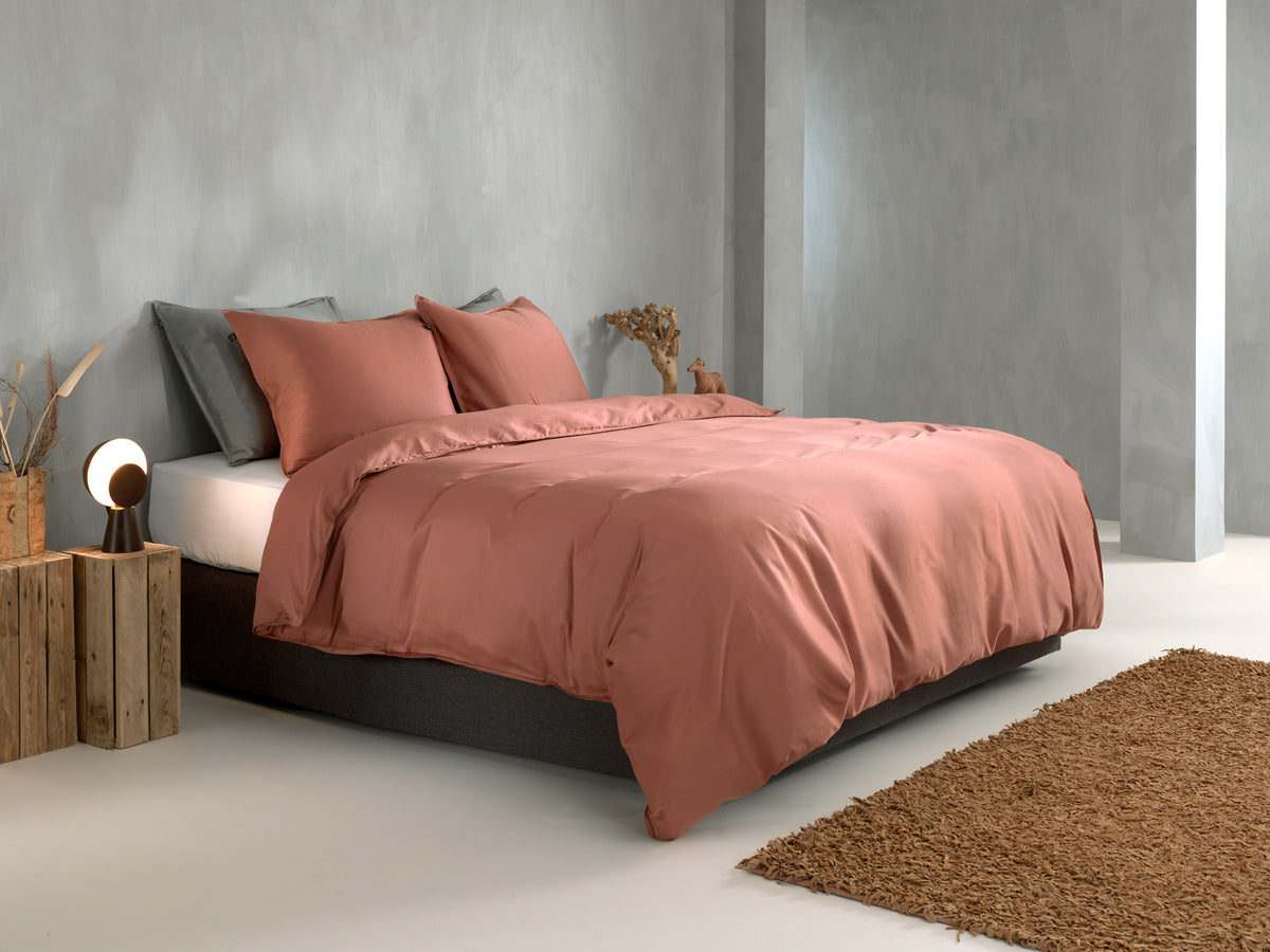 Zohome Dekbedovertrek Satinado Canyon Rose - 100% Katoen-Satijn