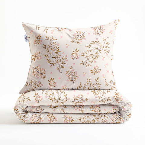 Zohome Dekbedovertrek Fico Warm Sand - 100% Katoen