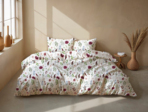 Zohome Dekbedovertrek Celeste White - 100% Katoen-Flanel