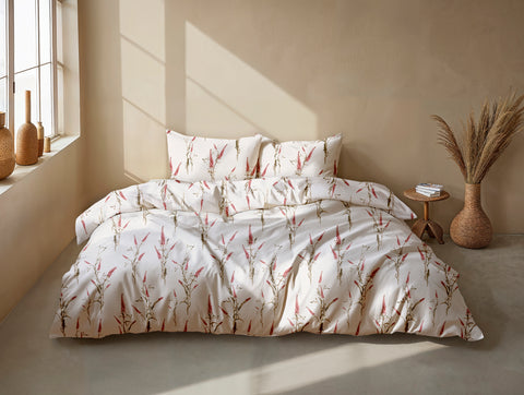 Zohome Dekbedovertrek Elodie Natural - 100% Katoen-Flanel