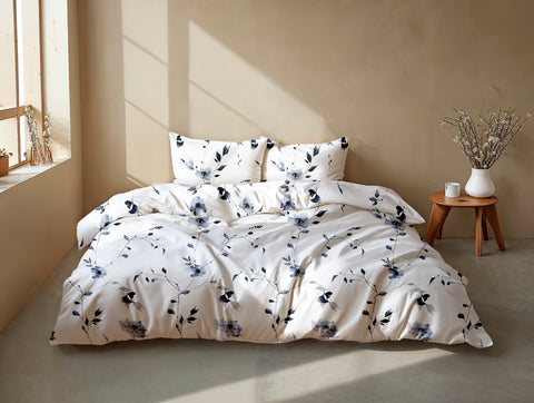 Zohome Dekbedovertrek Runa White - 100% Katoen-Flanel