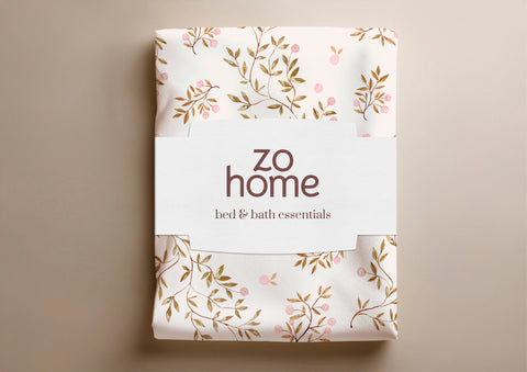 Zohome Dekbedovertrek Fico Warm Sand - 100% Katoen