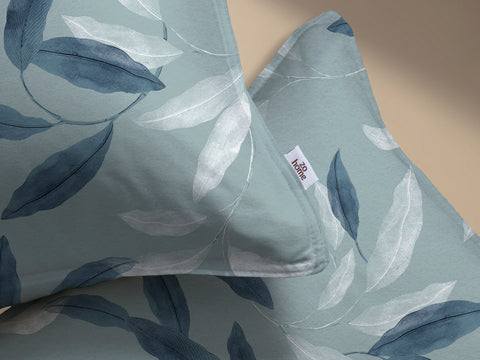 Zohome Dekbedovertrek Astrid Blue - 100% Katoen-Flanel