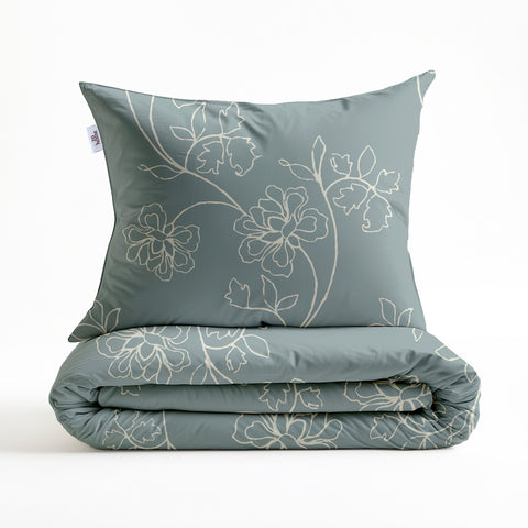 Zohome Dekbedovertrek Alva Blue - 100% Katoen-Flanel