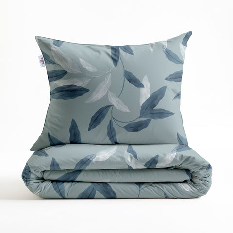 Zohome Dekbedovertrek Astrid Blue - 100% Katoen-Flanel